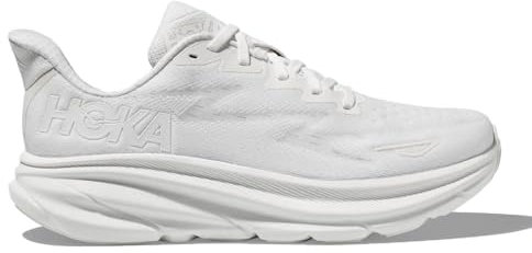 HOKA ONE ONE 1127896-WWH Clifton 9 Women White/White UK 4