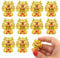 Obelunrp Mini Figurine de Dragon Chinois, 10pcs 1. en Petits Ornements de Dragon dorés, résine Feng Shui Dragon Statue pour décorations du Nouvel an Chinois