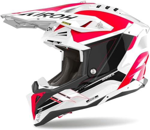 AIROH AVIATOR 3 SABER RED GLOSS S