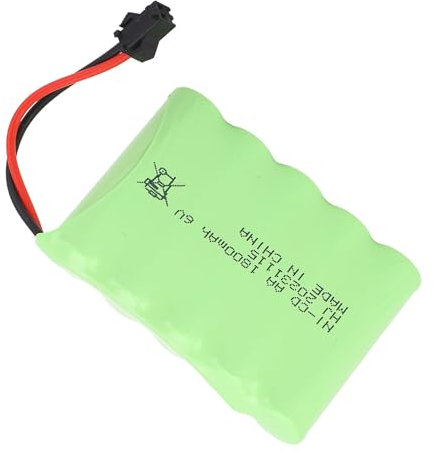 6V 1800mAh RC Truck Rechargeable Battery LithiumSM Plug Battery for RC Cars