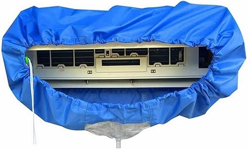 Generic Reinigungsabdeckung für Klimaanlage Doppelschicht Verdickung Reinigung montiert Staubschutzbeutel Mini Split Reinigungsset 3,2 m (2,4 m)