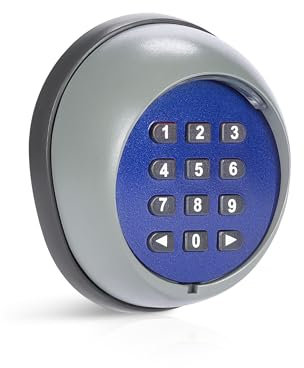 CO-Z Wireless Keypad Door Lock Opener, Sliding Gate Opener Home Security System w 655 ft Range, Cordless Smart Door Indoor & Outdoor Transmitter, keyless Entry Door Lock for 433.92 MHz Gate Openers