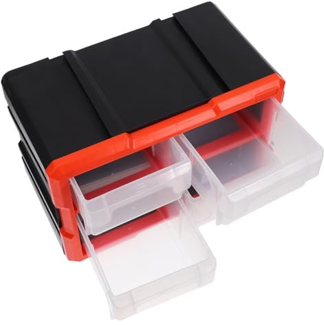 jojofuny Tool Organizer Drawers Fastener Organizer Electronic Components Storage Box