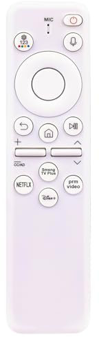 Voice Replace Remote Control Compatible with Samsung Smart TV Neo QLED 8K QN990C QN900C QN800C QN90C QN85C Q60C Q70C Q80C OLED S95C S90C CU8000 DU9000 Series UHD Televisions