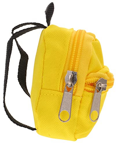GETAJGHSD Doll Mini Backpack Aus Polyester Niedlicher Mini-Rucksack Für Puppen Dekorationsartikel Für Schulranzen Und Puppenzubehör Leicht Und Stabil Zum Aufbewahren Von Kleidung Und