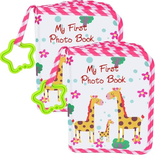 1/2pc Baby Fotoalbum Weiches Tuch Baby Fotobuch - Weiches Tuch Fotobuch Album Erstes Fotoalbum | Familie Erstes Jahr Fotobuch Album | Weiches Tuch Erstes Jahr Baby Fotobuch My Fi-rst Fotobuch