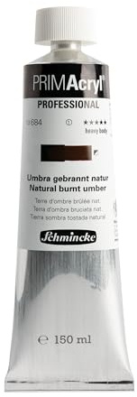 Schmincke PRIMAcryl Professional Umbra gebrannt natur 150 ml Tube, 13 684 019