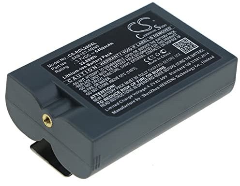 TollCor 6400mAh/3.7V Battery Replacement for Ring 8VR1S7, Peephole Cam, Solar Floodlight, Spotlight Cam, Spotlight Cam Solar, Stick Up Cam, Stick Up Cam Solar, P/N: V4, 8AB1S7-0EN0