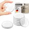 Türstopper Wand Selbstklebend 8 Stück Türklinkenpuffer Transparent - Wandpuffer als Schutz für Wand und Tür -Türpuffer Wandschutz als Gummipuffer für Türklinken gegen Türanschlag Türgriff Schutz 50mm