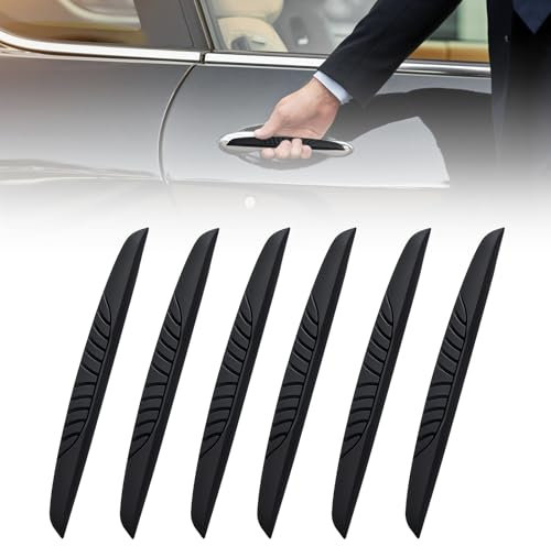 6 Pezzi Protezioni Portiere Auto, Dispositivi di Protezione per Bordi Della Portiera Dell’auto, Antigraffio Striscia di Protezione Portiera Auto per La Maggior Parte Delle Auto (14,5 x 1,5 cm)