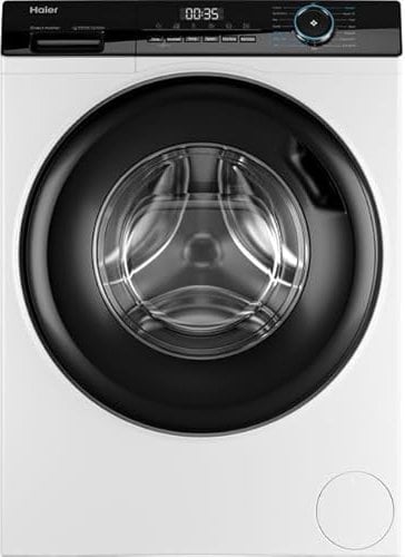 Haier i-Pro Series 3 HW80-B16939-UK 8kg Washing Machine with 1600 rpm - White - A Rated