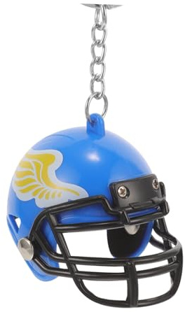 GALPADA Porte-clés Casque Football Américain Miniature Accessoire Décoratif Sportif pour Femmes et Fans Design Raffiné et Couleur Élégante Anniversaire et Fête