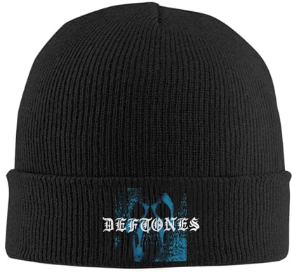 YUIPETI Damen Herren Def&Tones Winter Beanie Mütze Weich Elastisch Strickmütze Fans Geschenk für männer Frauen Unisex Warme Wintermütze
