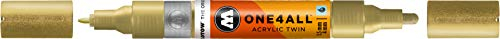 Molotow One4All Acrylic Twin Marker 228 – Metallic Gold