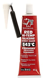 Mastic silicone rouge 343 ° C