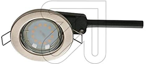 EGB Einbaustrahler-Set nickel, 430lm-3000K-130° je 1x Spot 652 265, LED, Fassung (9829652320)
