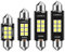 WeiHong Festone-31mm / 36mm / 39MM / 41mm C5W C10W Lampadine LED Canbus 3030 6-SMD Nessun errore Mappa interni auto Luci di lettura a cupola 12V / 24V 3W Lampada automatica (bianco caldo, 36MM)…