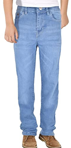 A2Z 4 Kids Boys Relaxed Straight Fit - Jeans JN63 Light Blue 7-8