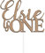 Personalised Cake Topper Acrylic by KreateSquare | Custom Acrylic Cake Topper | Custom Colour Any Name & Any Age Cake Decoration (Brown)