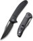 Civivi Ortis Deep Black Taschenmesser mit Nylon Griff aus 9Cr18MoV Stahl