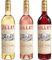 Lillet 6er Set – Französischer Weinaperitif mit fruchtig-frischem Geschmack: 2x Lillet Blanc + 2x Lillet Rosé + 2x Lillet Rouge – 6 x 0,75 l