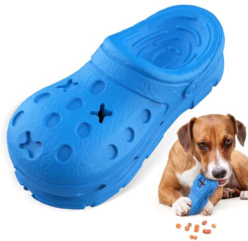 RUXAN Unzerstörbares Hundespielzeug für Aggressive Kauer - Futter Treat Dispensing Hund Interaktives Spielzeug Naturkautschuk Hundespielzeug für Kleine/Mittlere/Große Hunde
