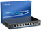 VIMIN 8 Port 2.5G Web Managed Ethernet Switch with 10G SFP, Commutateur Réseau Intelligent 9 Ports 2,5 Gigabit Géré Prenant en Charge VLAN/QoS/IGMP/Aggrégation Statique, Compatible avec NAS 2,5G