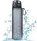 FULDENT Trinkflasche 750ML Sport Wasserflasche [Trinkflasche BPA Frei] Trinkflasche mit rutschfest Gummi Grip Geeignet für Die Fahrrad, Outdoor, Schule, Gym