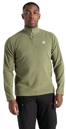 Dare2b Herren Mens Freethink Ii Half Zip Fleece Jacket Sweatshirt, Olivgrün, XL