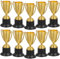 24 Pcs Pokale Kindergeburtstag GroßE Goldene Pokal GroßPackung Kindergeburtstag Kinder Mini Gold Trophäe Gsiegerpokal Zappeln Spielzeug Henkelpokal Mitgebsel Goldmedaille Mitgebsel