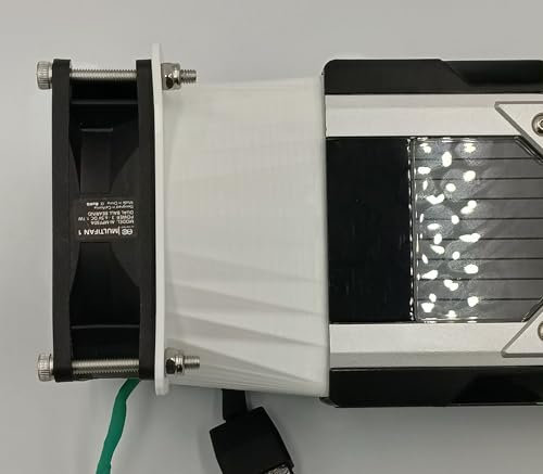 Tesla P40 P100 V100 K80 M40 Blower Fan Adapter Kit - Fits Standard 80 mm Fan