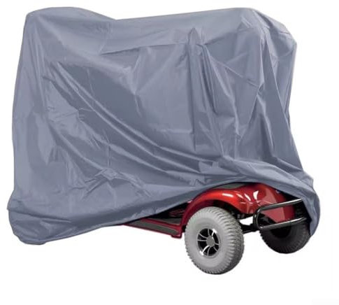 Springwillfly Wetterfeste Abdeckung für Elektro-Scooter mit Aufbewahrungstasche, Schutzhülle für Elektro-Scooter (grau, 170 x 61 x 117 cm)