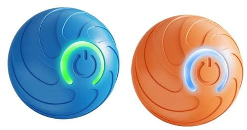 Koolenry Smart PetToys Ball Electric Automatic Jumping Rolling Ball Interactive Game Rechargeable Moving Puppy/Kitty Toy