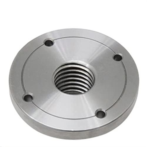 Drehmaschine Stahl-Spannfutter, Drechselbankfutter-Flansch-Planscheibe, M33 x 3,5 Gewinde, verschiedene Größen(3inch M33x3.5)