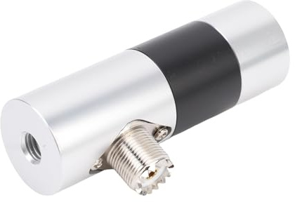 Ejoyous GP 5,6 M Kurzwellenantenne, Aluminiumlegierung, Hocheffizienter M10-Gewindesockel, 3–30 MHz Frequenzbereich, Amateurfunk-Außenkommunikation