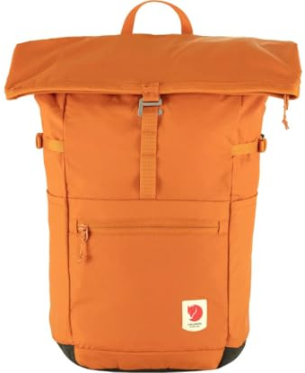 Fjällräven High Coast Foldsack 24 Backpack, Sunset Orange/Loud Orange, One Size