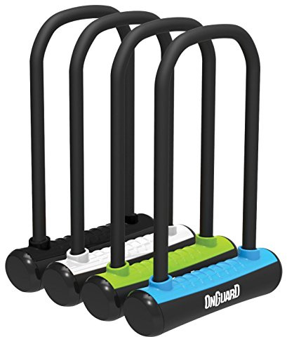 Onguard Neon Series 8153 STD D-Lock, 230mm, 11mm Diameter Shackle, Black