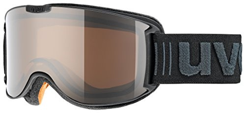 UVEX Erwachsene Skibrille Skyper Pola, Black Met Mat, One Size, 5504442021