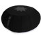 Yoga Studio YS/Zafu/Med/Cush/Black/Lot Meditationskissen, plissiert, rund, Buchweizen, Lotusblatt, Schwarz, Regular