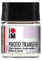 Marabu 11410005852 - Transparentes Photo Transfer Medium, 50 ml im Glas, auf Wasserbasis, zum Übertragen von Laser-Papierausdrucken auf Holz, Keilrahmen, Glas, Keramik, Metall, Pappmaché und Kerzen