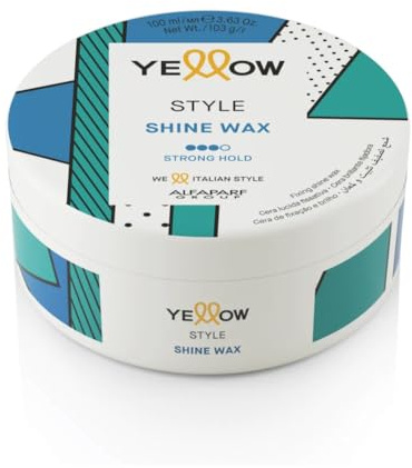 Yellow Style Shine Wax Strong Hold by Alfaparf Group 100 ml