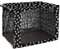 Dog Crate Cover Durable Polyester Pet Kennel Cover Universal Fit for Wire Dog Crate - Fits Most 42 inch Dog Crates - Cover only-Black-42