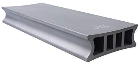 Guyker Two-Way Radius Sanding Block for Fret Leveling Fingerboard - Aluminum Sanding Beam Luthier Tool for Guitar & Bass Repair & Maintenance CNC Machined (1 Piece, Radius 9.5” + 20”)