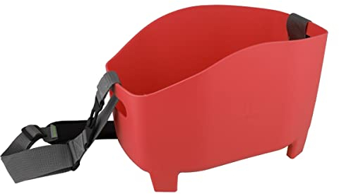 Tubus Carrier Systems GmbH Unisex – Erwachsene Racktime Me 2.0 Systemkorb, Rot, 25x40x25cm