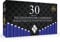 Wordsworth & Black 30 Pack Fountain Pen Ink Refills - Set of 30 Blue Ink Cartridges - International Standard Size - Length APPR 2.3 - Base Diameter APPR 0.24 - Disposable and Generic