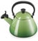 Le Creuset Bouilloire Kone Pour Cuisinière avec Sifflement, Acier Émaillé, 1,6 L, Bamboo, 40101024080000