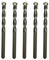 13mm x 150mm TCT Tipped Masonry Drill Bits (Pack Of 5) For Concrete Brick Porcelain Ceramic Tile Plastic Wood