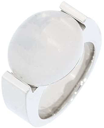 XEN Ring mit 15x12 mm großen Quarz hell 48 (15.3)