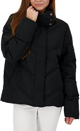 ALIFE and Kickin KatalinaAK A Jacket – Damen Winterjacke Kurz – Warm & Stylisch für Kalte Tage – Perfekt für Herbst & Winter – Bequeme Jacke für den Alltag