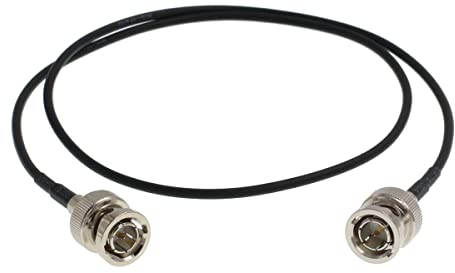 HangTon Kamera Monitor 3G HD SDI Video Koaxialkabel 75 Ohm hochflexible dünne BNC auf BNC Kabel 10cm